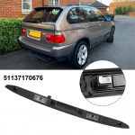 Touring bagažinės dangčio galinės rankenos rakto mygtukas, skirtas BMW X 5 E53 01-06 51137170676
