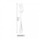 Veidrodis Virtuvė Indai Vakarienė Vie&scaron;oji &scaron;akutė Restoranas Nerūdijančio plieno paskirstymo &scaron;akutės Bufetas Serviravimo &scaron;akutės Priedai Įrankiai sidabras