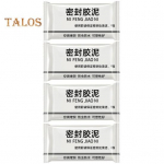 4 vnt. vandeniui atsparus sandariklis mastika, kalioji, nepralaidi taisymo molio sandariklis, greitai džiūstantis taisomasis purvas, skirtas sieninės skylės kanalizacijos jungtims balta