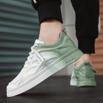 Vasaros naujos tendencijos universalūs vidurinių mokyklų moksleivių sportiniai laisvalaikio batai su storu padu, maži balti gradiento madingi batai 39