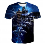 2023 m. naujas žaidimas World Of Warcraft 3D spausdinti mar&scaron;kinėliai Vyri&scaron;ki Moteri&scaron;ki madingi gatvės aprangos mar&scaron;kinėliai su i&scaron;kirpte mar&scaron;kinėliai Harajuku dideli mar&scaron;kinėliai. XL
