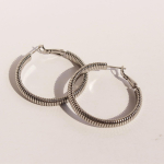 Auskarai pavasario siūlai mada Klasikiniai dideli auskarai Madingi Cool Spice Girl Style Perdėta auk&scaron;čiausios kokybės auskarai 477 auksas