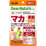 Asahi Dear-Natura Style Maca x Zinc 40 capsules Tonic Maca 1 set