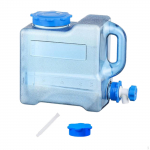 Kempingo vandens konteineris ne&scaron;iklis bakas su užsukamu dangteliu statinė talpa ąsotis 7.5L