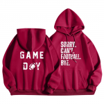 Moteri&scaron;ki mados lengvi ilgomis rankovėmis užtraukiami gobtuvai su ki&scaron;enėmis, grafinis gobtuvas L kupranugaris