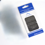 1 rinkinys, sidabrinis su anga apačioje, be adatų, aklina adata, rankinis dygsnis be siūlų, siuvinėjimo adata, siuvimo adata. 12 Pcs