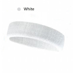 Rank&scaron;luosčio medžiaga Tvirta, labai elastinga, stora prakaitą sugerianti bėgimo dviračių sportinė juosta, galvos juosta plaukų juosta Size fits all pilka spalva