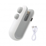 Mini mai&scaron;elio sandariklis su pjaustytuvu, magnetiniu USB įkraunamu ne&scaron;iojamu užkandžiu Maisto vakuuminio mai&scaron;elio kar&scaron;to sandarinimo ma&scaron;ina Perpardavėjas atidarytuvas virtuvės įtaisas balta