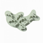 Kūrybinis silikoninis ledo kubelio mielas delfinų &scaron;okolado formelės ledo kubelio ledo formelės saldainių formelės rožinė