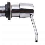 1vnt Kūrybinis muilo dozatorius virtuvės kriauklės mai&scaron;ytuvas vonios kambario du&scaron;o losjono &scaron;ampūno siurblys One Size sidabras