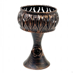 Candle Holder Serving Tray for Practical Use as a Table Centerpiece and Snack Storage in Hotels or 14.5cmx9.5cmx6cm auksas