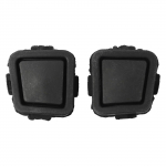 2 vnt ABS Keyless-Go durų rankenos mygtukas ir dangtelis tinka Mercedes-Benz W211 C209 W219 W251 juodoms i&scaron;orinėms durų rankenoms CHINA