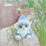 12 cm Kawaii Anime Mofusand Pliu&scaron;inis Raktų Pakabukas Pakabukas Animacinis Personažas Lėlė Mokyklinio Krep&scaron;io Pakabukas Vaikams Gimtadienio Dovana 12cm