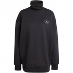 Adidas Stella McCartney džemperis su auk&scaron;tu kaklu, laisvalaikio, ilgomis rankovėmis, juodas, IW9859 M