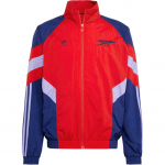 Adidas Originals &bdquo;Arsenal&ldquo; laisvalaikio patogus laisvas striukė Vyri&scaron;kos striukės &scaron;viesiai tamsiai raudonos nakties-dangaus mėlynos spalvos IS6503 M