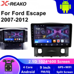 &bdquo;Ford Escape 1&ldquo;, 2007&ndash;2012 m. automobilių automobilinis belaidis &bdquo;Carplay&ldquo; radijas &bdquo;Android 13&ldquo; daugialypės terpės GPS navigacija su 2 Din ekrano stereofonine įranga 4 core 1GB+32GB carplay