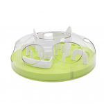 Kačių užkandžių dėlionės žaidimas Interaktyvus užkandžių platinimo žaislas, patobulintas lėto maitinimo žaislas Katės ir &scaron;uns lėto maisto dubuo