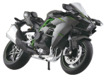 AOSHIMA Skynet baigtas dviratis Kawasaki Ninja H2 CARBON 1/12 '19 gray