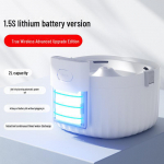 &bdquo;Belaidis nerūdijančio plieno naminių gyvūnėlių girdymo fontanas su protinga cirkuliacine vandens sistema katėms ir &scaron;unims&ldquo; 5000 mAh lithium battery version; 2L