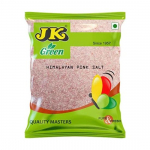 JK Sendha Namak | Auk&scaron;čiausios kokybės rožinė druska | Himalajų akmens druskos milteliai su būtinais mineralais, tokiais kaip kalis, kalcis ir magnis (1 kg)