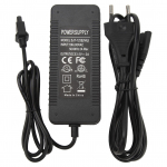 Elektrinio paspirtuko įkroviklis 53,5 V 2A universalus paspirtuko akumuliatoriaus maitinimo adapteris elektriniam dviračiui