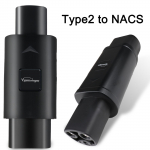 Type2 for Tesla Adapter AC 7.2KW Tinka Type2 EV įkrovikliui Tinka Tesla Model S/X/3 Netinka Tesla įkrovikliui/Type2 įkrovimo stotelei