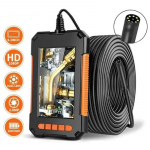 Pramoninė endoskopinė kamera 1080P 4,3 Viena linzė HD1080P Automobilio apžiūros boreskopas IP68 Vandeniui atspari kanalizacijos kamera su HD LED 2M