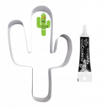 Moule D&eacute;coupoir XXL Cactus + Stylo de gla&ccedil;age noir