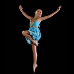 Mergaitei baleto suknelė ilga &scaron;ifono modernaus &scaron;okio pasirodymui ballerinos suknelė vaikams fėjos baleto kostiumas 100cm mėlyna