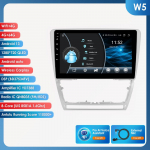 Hizpo 10.1 &bdquo;Carplay 4G 2Din Android 13&ldquo; automobilio radijas, skirtas &bdquo;Skoda Octavia 2 2008&ndash;2013&ldquo; multimedijos vaizdo grotuvui, GPS, DSP, autoradio, RDS, kompiuterio i&scaron;maniajam ekranui W5 S 8Core 4G 64G AI
