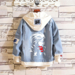 Ataka prie&scaron; Titaną: Erenas, Mikasa, Levis Žvalgybos korpuso kasdienis džinsinis &scaron;varkas (Unisex) XXL
