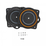 Guminės oro pompos diafragmos remonto komplektas su varžtais HIBLOW HP-80 HP-60 septiniam oro pompos modeliui