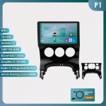 Ossuret 2din Android automobilio radijas Peugeot 3008 AT MT 2009 - 2015 m. Automobilio radijas Multimedia vaizdo grotuvas GPS navigacija Pagrindinis įrenginys Carplay I&scaron;manusis ekranas RDS P1 4Core 1G 32G