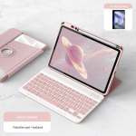 360&deg; besisukantis klaviatūros dėklas, skirtas &bdquo;Huawei MatePad 10.4&ldquo; plan&scaron;etiniam kompiuteriui su ra&scaron;iklio lizdu ir permatomu dangteliu