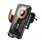 Automobilinis telefono laikiklis 66w belaidis įkroviklis mobiliojo telefono laikiklis i&scaron;manus infraraudonųjų spindulių oro ventiliacijos spaustukas universaliam F0c7