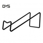 Stalvir&scaron;io vyno stovas Geležinis vyno butelių alaus laikiklis &Scaron;ampano lentyna Gėrimų eksponavimo stovas namų baro stalvir&scaron;io dekorui juoda