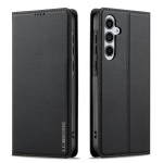 Samsung Galaxy S21 S22 S23 S24 S25 Edge Ultra Plus FE dėklas Auk&scaron;tos kokybės PU odos piniginė Magnetinis atlenkiamas Dėklas su kortelių skyriumi Smūgiams atsparus Stovo laikiklio dangtelis Samsung Galaxy S21