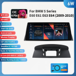 Hizpo 2din Android automobilio radijas Multimedijos vaizdo grotuvas BMW 5 serijai E60 E61 E63 E64 3 serijai E90 E91 E92 E93 Stereo GPS Carplay 4G RDS GPS Stereo DVR 6W 6G 64G