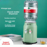 Kompakti&scaron;kas stalinis vandens dozatorius &ndash; mini &scaron;aldytuvas ir &scaron;ildytuvas namams, bendrabučiui ar biurui Warm & Hot