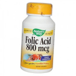 Folio rūg&scaron;tis, Folic Acid 800, Nature's Way 100 kapsulių (36344071) 100caps