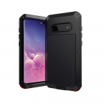 Metalinis telefono dėklas iPhone 13 11 Samsung S20 Note20 P30 atsparus smūgiams patvarus iphoneXS/X juoda