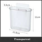 Vonios sieninis dantų &scaron;epetėlių ir dantų pastos laikiklis, dantų kosmetikos laikymo dėžutė, virtuvės lazdelių ir &scaron;auk&scaron;tų laikymo stovas-organizatorius MIT juoda