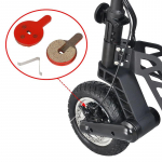 Skirta Kugoo G2 Pro stabdžių kaladėlės elektrinio paspirtuko hidraulinių diskinių stabdžių kaladėlės dviračio organinės dervos stabdžių kaladėlės dviračio priedas raudona