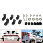 2014 m. ir vėlesniems Ford Fiesta ST modeliams Galinis spoileris-sparnas Paauk&scaron;tinimas Juodas aliuminis