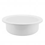 375x130mm RV Valtis Apvalus Indų Kriauklė Vonios Kambarys Rankų Plautuvas Akrilinis Baltas Kemperiui Jachtai Voniai