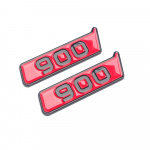 2 vnt. Raudonas 800 Sparno &Scaron;oninis Lipdukas 900 700 Sparno Lipdukas Brabus Mercedes AMG G800 G900 W464 W463 G63 G65 Brabus Sparno Lipdukas