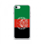 iPhone dėklas - Afganistanas - Vėliava - Lankstus - Daugiaspalvis - Suderinamas su iPhone 8
