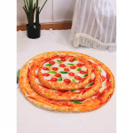 Naminių gyvūnų gultas Kilimėlis Itin mink&scaron;tas Storas Flanelis Su Mielu Picos Dizainu &Scaron;iltas Čiužinys &Scaron;unims Katėms m-medium