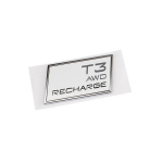 Automobilio 3D ABS bagažinės emblemos lipdukai Volvo T3 T4 T5 T6 T8 B5 B6 AWD Recharge XC40 XC60 XC90 V60 S60 S80 S90 V40 C30 T3