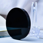 Natūralus Obsidiano Žiedas Veidrodis Namų Dekoras 20 cm